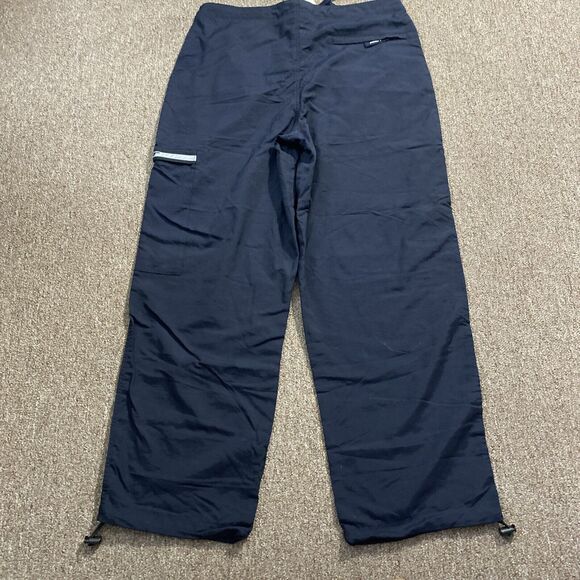 NWT Vintage Nautica Sport Tech lined nylon zip-off wind pants Medium Brand New - Picture 11 of 11